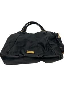 MARC BY MARC JACOBS◆トートバッグ/レザー/BLK//