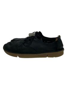 Clarks◆ローカットスニーカー/US11/BLK/レザー