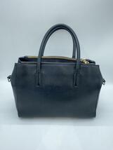 ANYA HINDMARCH◆ショルダーバッグ/レザー/BLK/無地/2way/Ebury soft mini_画像3