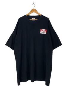 VETEMENTS◆20ss/FOR RENT/Tシャツ/L/コットン/ブラック/SS20TR372