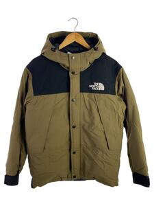 THE NORTH FACE◆MOUNTAINDOWNJACKET_マウンテンダウンジャケット/M/ナイロン/KHK/無地/状態考慮