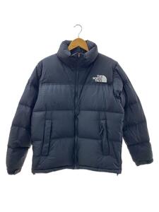 THE NORTH FACE◆NUPTSE JACKET_ヌプシジャケット/M/ナイロン/BLK/無地