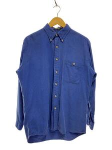 OshKosh B’Gosh◆90s～/BD長袖シャツ/-/コットン/BLU/チェック