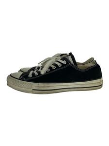 CONVERSE◆ローカットスニーカー/UK9.5/ブラック/キャンバス