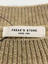 FREAK’S STORE◆セーター(厚手)/FREE/アクリル/BEG/1132248902791_画像3