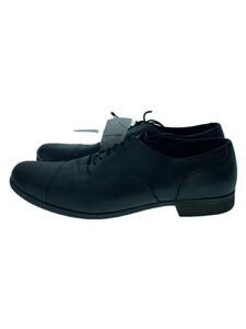 TRAVEL SHOES by chausser*Vibram sole / strut / dress shoes /44/ black / leather /made in japan