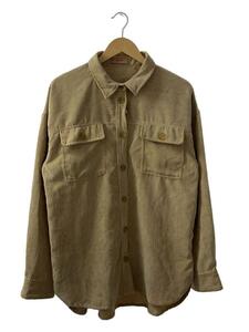 TODAYFUL◆長袖シャツ/FREE/ポリエステル/BEG/無地/11820408/Corduroy Shirts