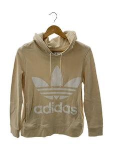 adidas◆パーカー/L/コットン/BEG/CE2414