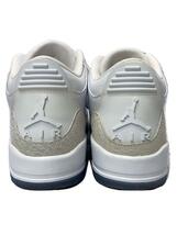 NIKE◆AIR JORDAN 3 RETRO/エアジョーダンレトロ/ホワイト/136064-111/27cm/WHT_画像7