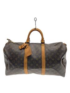 LOUIS VUITTON◆キーポル45_モノグラム・キャンバス_BRW/PVC/BRW