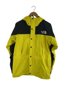 THE NORTH FACE◆MOUNTAIN LIGHT JACKET_マウンテンライトジャケット/M/ナイロン/YLW/無地