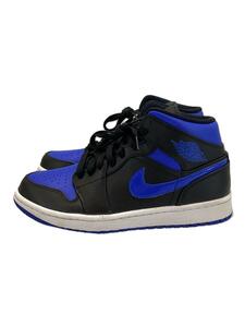 NIKE◆ハイカットスニーカー/25.5cm/BLK/レザー/554724-068