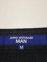 JUNYA WATANABE COMME des GARCONS MAN◆23AW/ボトム/M/ウール/BLK/ストライプ/WL-P014_画像4