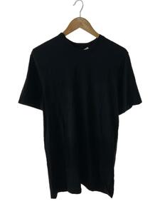 JULIUS◆Tシャツ/1/コットン/ブラック/617CUM37/JERSEY FASTENING T-SHIRT VER.1