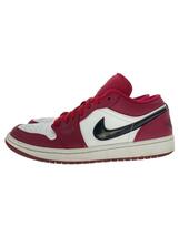 NIKE◆AIR JORDAN 1 LOW/エアジョーダン 1 ロー/レッド/553558-604/27cm/RED_画像1