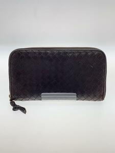 BOTTEGA VENETA◆長財布/レザー/BRW/メンズ/114076 V0013 1000