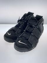 NIKE◆AIR MORE UPTEMPO/エアモアアップテンポ/グレー/902290-001/27cm/BLK_画像2