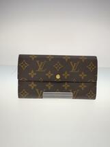 LOUIS VUITTON◆2)ポシェット・ポルト・モネ・クレディ_モノグラム・キャンバス_BRW/PVC/BRW/メンズ_画像1