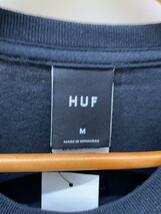 HUF◆Tシャツ/M/コットン/BLK_画像3