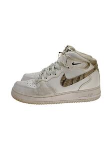 NIKE◆AIR FORCE 1 07 MID_エア フォース 1 07 MID/25.5cm/WHT//