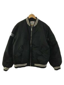 Supreme◆22SS/Second To None MA-1 Jacket/フライトジャケット/XL/ナイロン/ブラック//