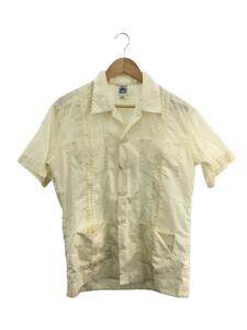 GUAYSBERAS finas/7 minute sleeve shirt /36/ cotton /IVO/ some stains have //