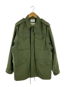 HYKE◆M-51 TYPE FIELD JACKET/XL/コットン/KHK/無地/17363//