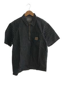 Carhartt◆半袖シャツ/M/コットン/IDG/ストライプ//