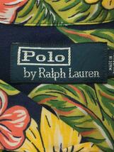 POLO RALPH LAUREN◆アロハシャツ/XXL/レーヨン/NVY/総柄/90s//_画像3