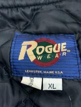 ROGUE WEAR/スタジャン/LL/ウール/BLK/ブラック/ホワイト/バイカラー/パッチワーク/ワッペン//_画像3