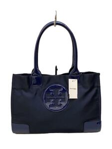 TORY BURCH◆ハンドバッグ/ナイロン/NVY/無地//