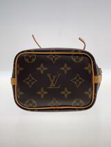 LOUIS VUITTON◆ナノ・ノエ_モノグラム・キャンバス_BRW/PVC/BRW_画像4