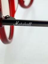 MARSHALL◆サングラス/-/プラスチック/RED/CLR/メンズ/MA0008-117400-101_画像4