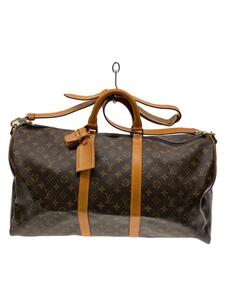 LOUIS VUITTON* key poru55_ monogram * canvas _BRW/PVC/BRW