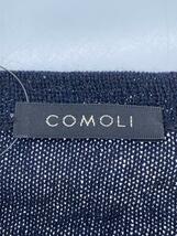 COMOLI◆セーター(薄手)/-/ウール/NVY/無地/X01-06007_画像3