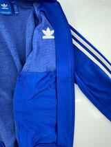 adidas◆ジャケット/M/ポリエステル/BLU/無地/BK5917/トラックジャケット_画像8