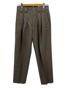 stein◆DOUBLE WIDE TROUSERS/ダブルワイドトラウザー/ボトム/S/ウール/BRW/ST.355-1