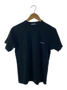 BALENCIAGA◆Tシャツ/XS/コットン/BLK/613969 TYK28