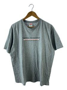 Supreme◆19FW/Inc T/Tシャツ/M/コットン/GRY/プリント