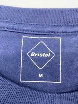 F.C.R.B.(F.C.Real Bristol)◆Tシャツ/M/コットン/NVY/プリント/BIG LOGO_画像3