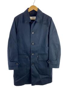 COACH*3073/ пальто с отложным воротником /XS/ хлопок /NVY/ одноцветный 
