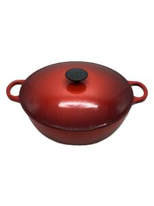 LE CREUSET◆鍋/サイズ:26cm/RED/25074