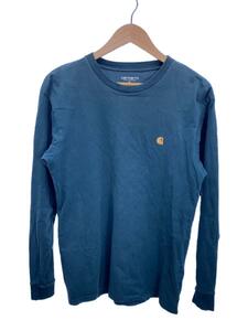 Carhartt◆L/S CHASE T-SHIRT 長袖Tシャツ/S/コットン/GRN