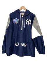 mitchell&ness◆ナイロンジャケット/USA限定/ウィンドブレーカー/M/ナイロン/ネイビー/ヤンキース_画像1