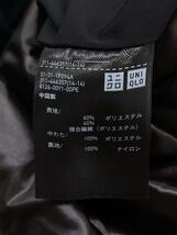 UNIQLO+J◆ステンカラーコート/M/ナイロン/BLK/311-446357_画像4