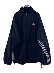 adidas◆ナイロンジャケット/XL/ナイロン/BLK/AHN001/EA-5964