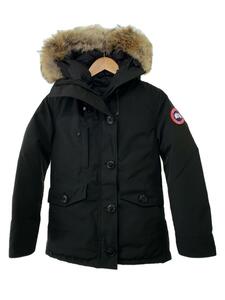 CANADA GOOSE◆CHARLOTTE PARKA/ダウンジャケット/S/ポリエステル/BLK/2300JL