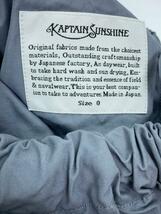 KAPTAIN SUNSHINE◆ボトム/0/コットン/GRY/無地/KS8SPT11_画像4