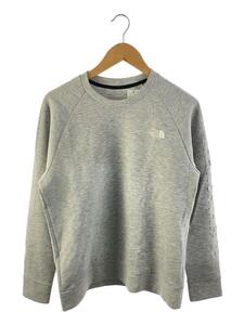 THE NORTH FACE◆TECH AIR SWEAT CREW_テックエアースウェットクルー/L/ポリエステル/GRY