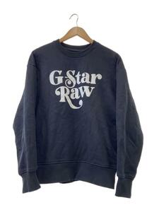 G-STAR RAW◆スウェット/Unisex Foxy Boxy Sweater/M/コットン/ブラック/d24538-d427-6484